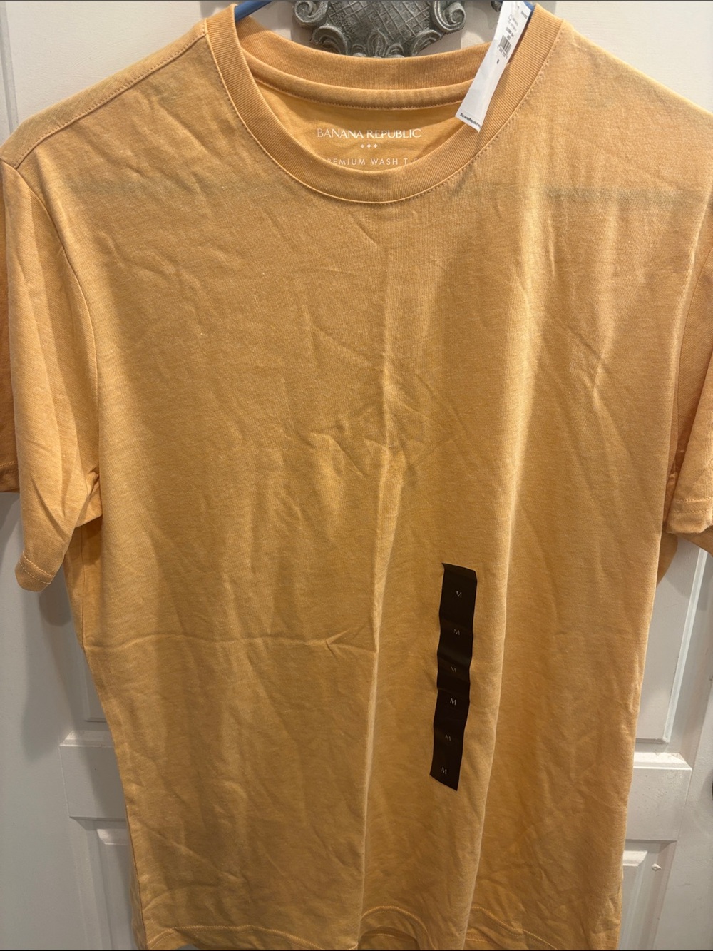 Banana Republic Men’s Short-Sleeve Crewneck T-Shirt - Mustard